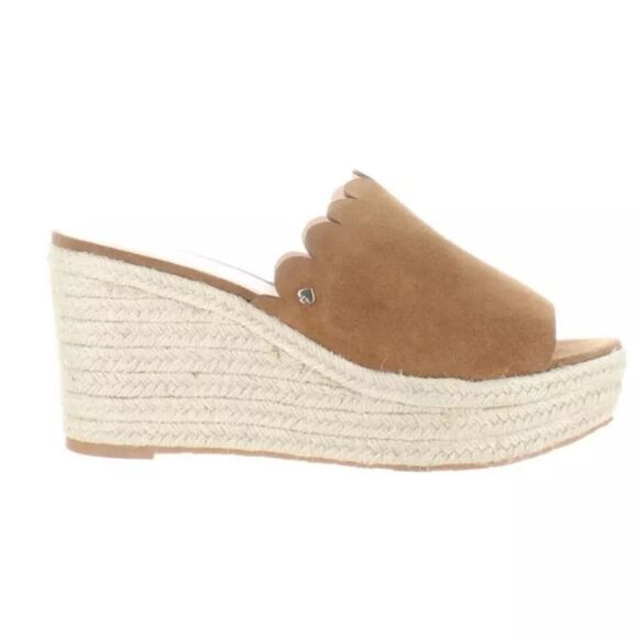 Kate Spade The Tabby Wedge Espadrille Slides - Picture 4 of 9